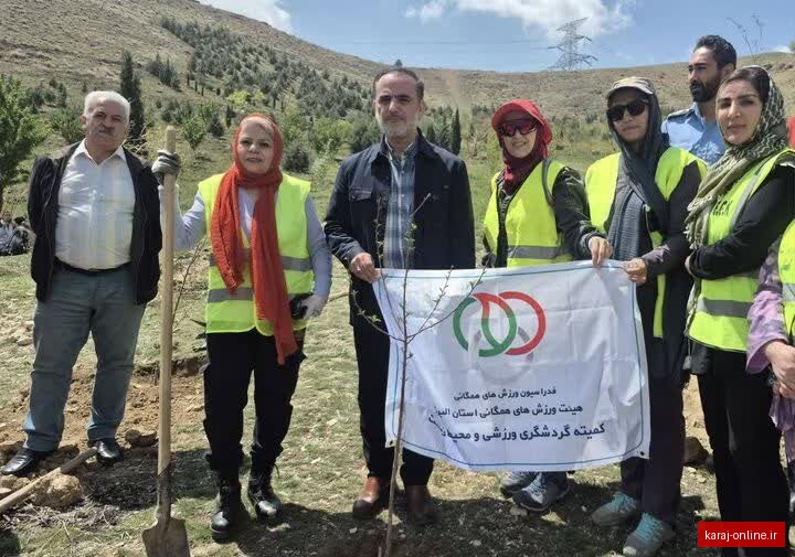 مشارکت سمن‌ها و گروه‌های ورزشی در توسعه فضای سبز باغستان
