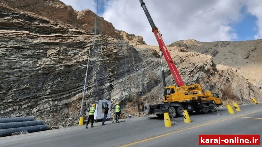 راهداری البرز: اقدامات حفاظتی در کندوان ادامه دارد