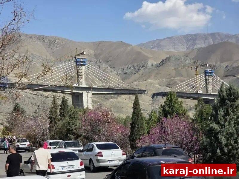 برآورد ۳.۵ همتی برای بازسازی پل B1 کرج