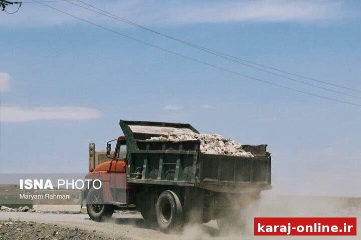 معضل قدیمی نخاله‌های ساختمانی در کرج