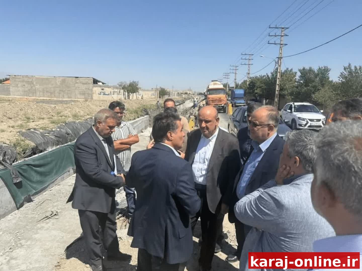 گام بلند برای ایمن‌سازی ماهدشت/ آغاز فاز سوم ساماندهی رودخانه‌های «دلمبر» و «سیاه‌جوی»