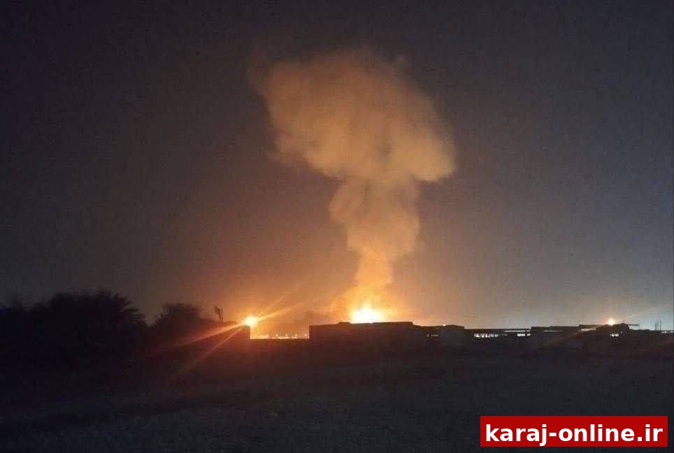 انفجار در یکی از کارخانه‌های رأس لفان قطر