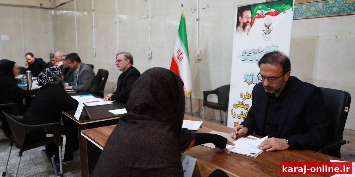 آزادی ۱۸۹ زندانی در بازدید رئیس کل و مدیران قضایی استان البرز از ندامتگاه مرکزی کرج