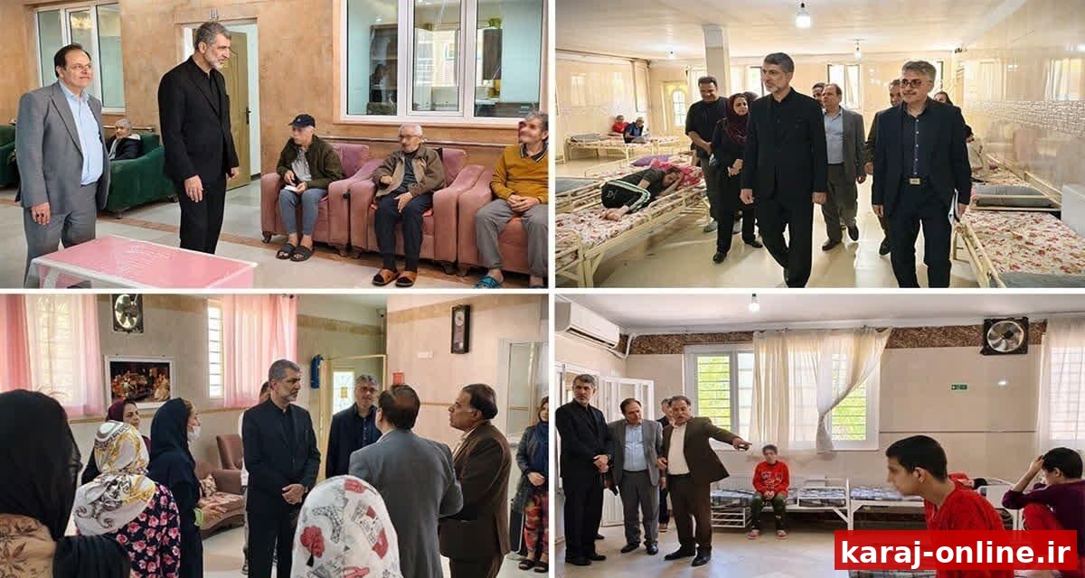معاون اجتماعی و پیشگیری از وقوع جرم دادگستری کل استان البرز از مجموعه‌های حمایتی کرج بازدید کرد
