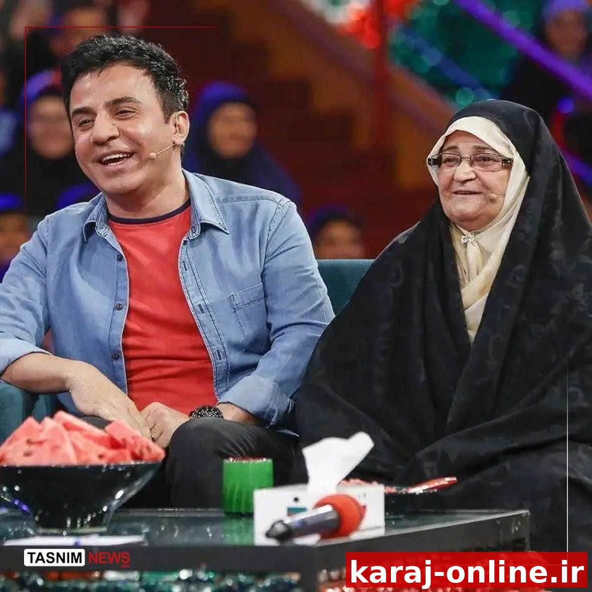 داریوش فرضیایی به سوگ مادر نشست