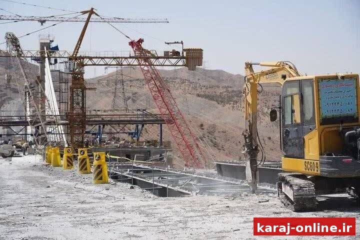پل استراتژیک B1 کرج؛ ۸ ماه تا بازگشایی و ۲۵۰۰ میلیارد تومان هزینه