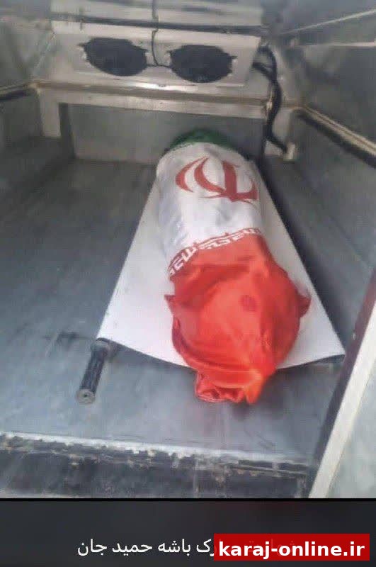 شهید حمیدرضا دهقان سرباز دهه هشتادی پدافند ارتش در جاسک، فقط یک وصیت داشت:(کفن من پرچم ایران باشه)