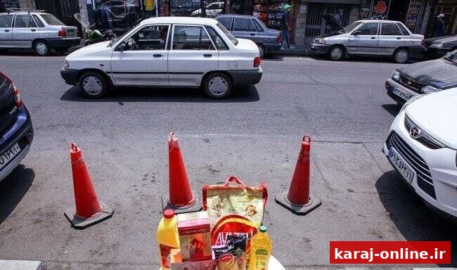 گذاشتن مانع در معابر عمومی برای جلوگیری از پارک خودرو جرم است