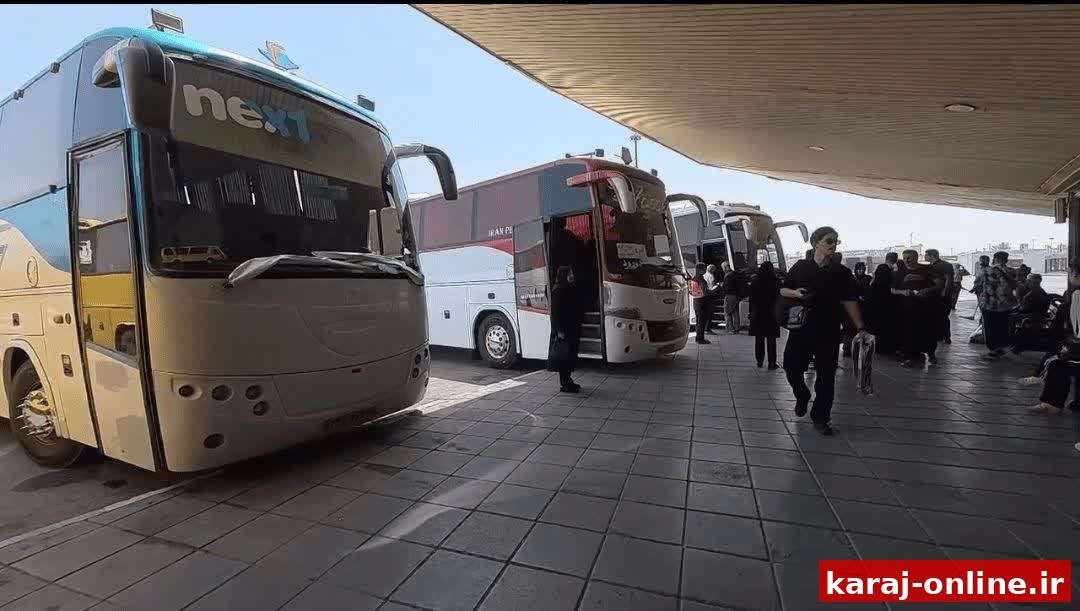 البرز؛ کریدور ارتباطی زائران اربعین با ۱۱ هزار مسافر