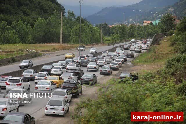 آزادراه‌های کرج و قزوین درگیر ترافیک سنگین