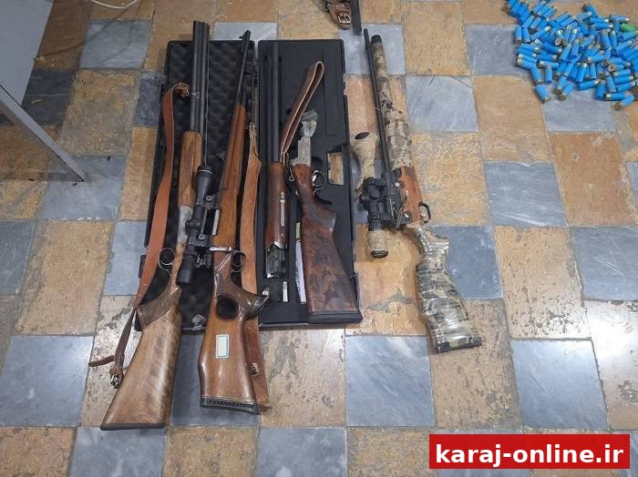 انهدام باند بزرگ شکارچیان در چهارمحال و بختیاری