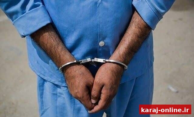 شروری که به ۳۰ خودرو در کرج آسیب زده بود دستگیر شد