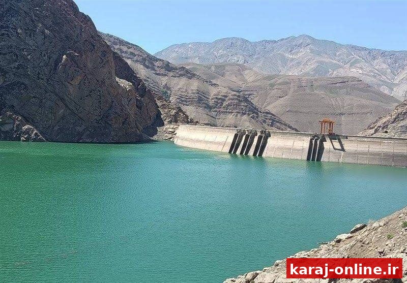 رهاسازی ۱۵ روزه آب سد کرج برای نجات سفره‌های زیرزمینی و کشاورزی غرب تهران