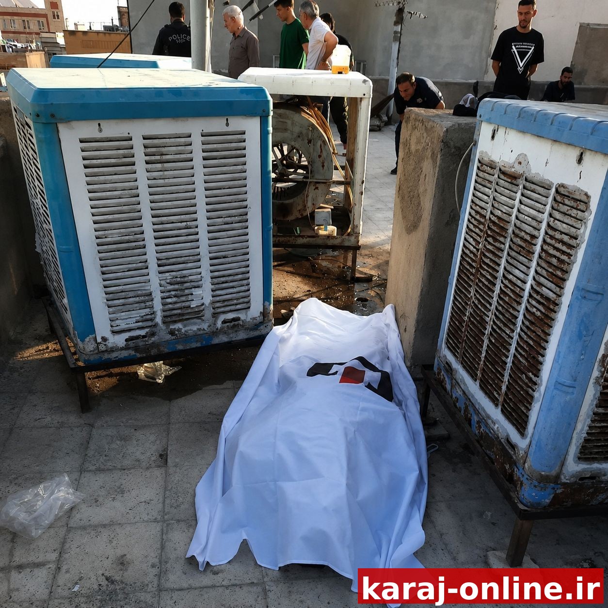 حادثه تلخ در گلشهر؛ تعمیر کولر آبی مرگبار شد