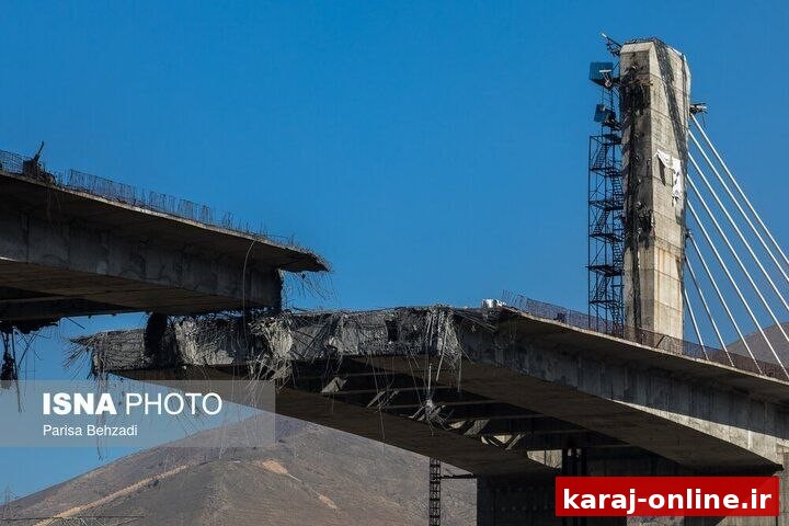 پل B۱ با ۳ همت اعتبار بازسازی می‌شود