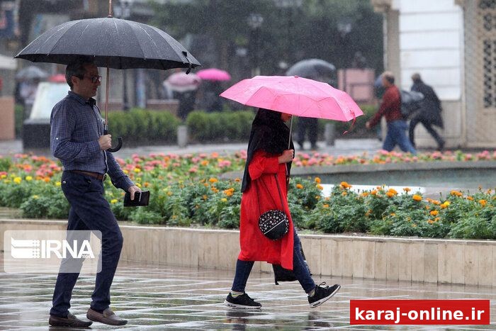 رگبار و وزش باد شدید در شمال کشور