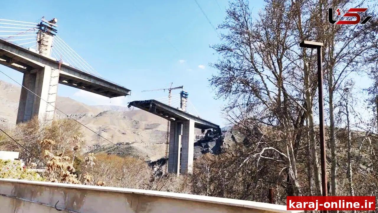 پل B۱ کرج هنوز به مدار بهره‌برداری برنگشته است