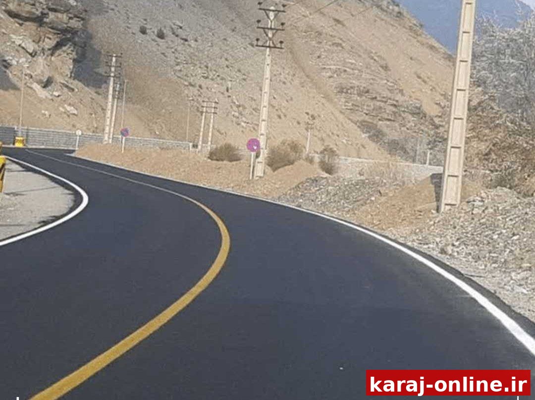 اجرای بیش از یک‌هزار و ۳۰۰ کیلومتر خط‌کشی در محورهای مواصلاتی البرز