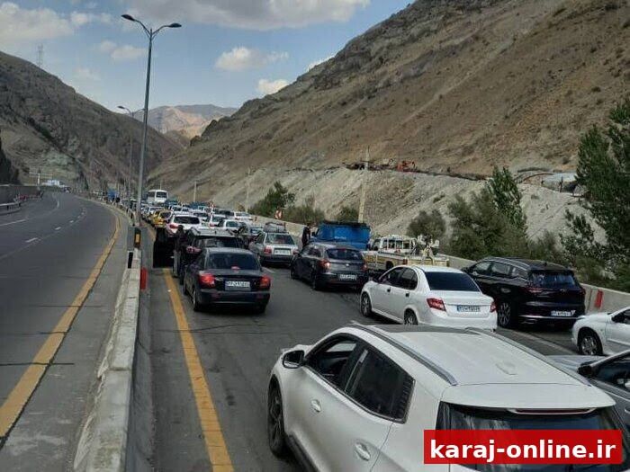 تردد از کرج و آزادراه تهران-شمال به سمت مازندران ممنوع شد