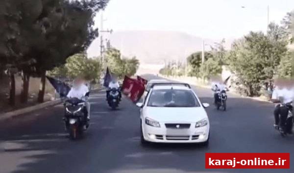 بازداشت عوامل رژه موتوری منتسب به سازمان منافقین در حوالی کرج