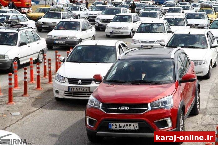 ترافیک در محورهای منتهی به تهران