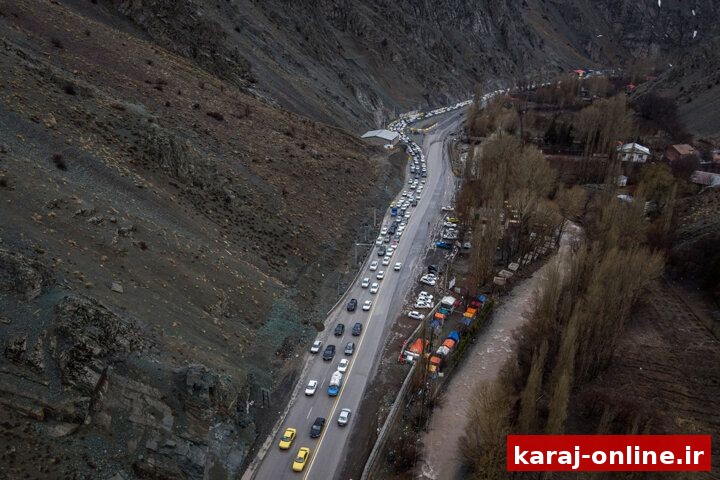 محور چالوس بازگشایی شد