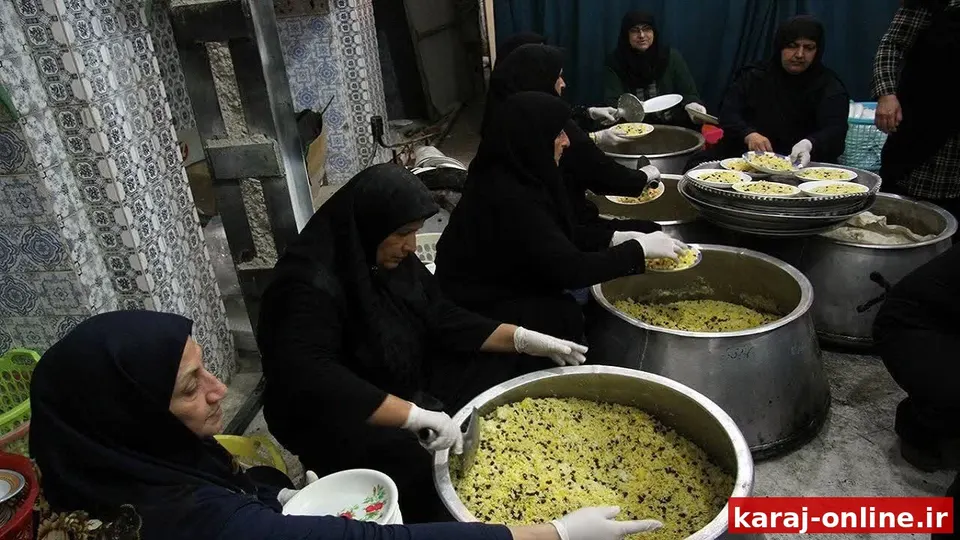 طبخ روزانه بیش از ۷۵۰ پرس غذا در اشتهارد