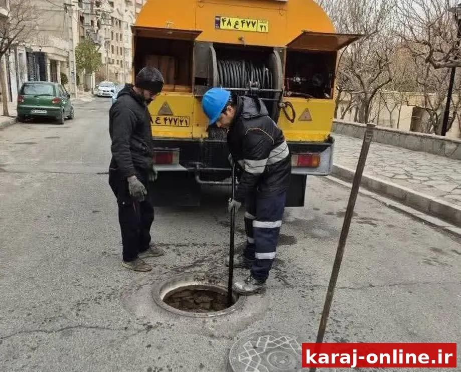 نوسازی شبکه فاضلاب در البرز