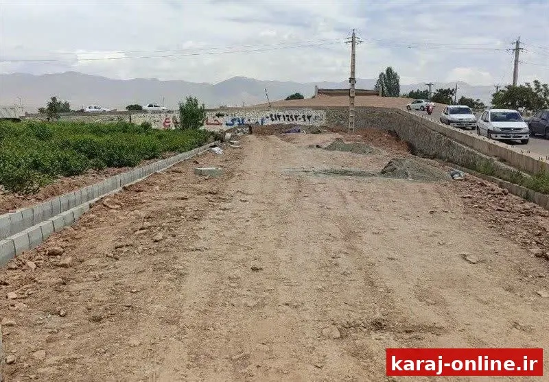 پایان بن‌بست ۱۱ ساله پل راه‌آهن هشتگرد