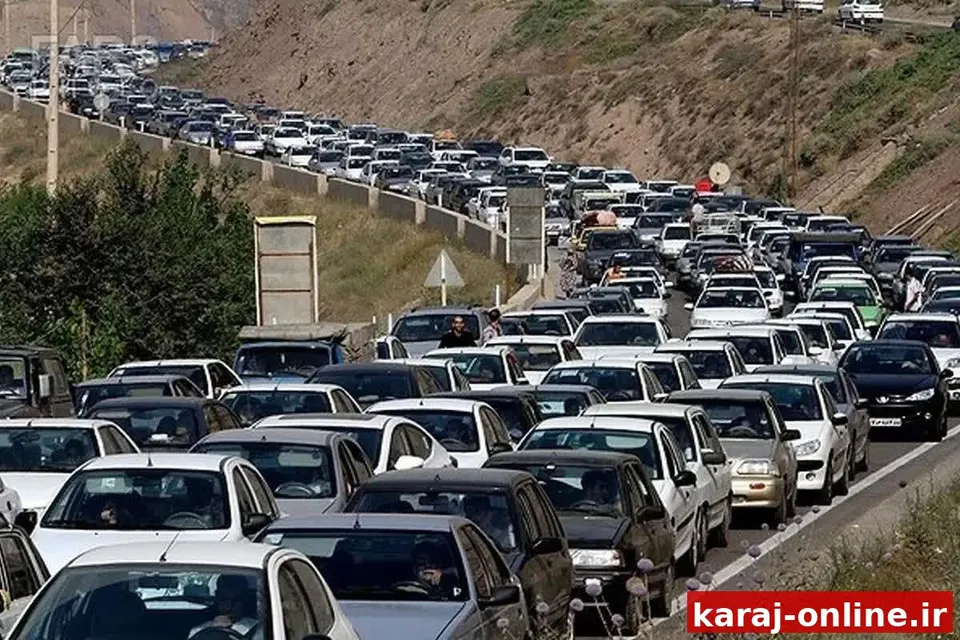 اعمال محدودیت یک‌طرفه در جاده چالوس و آزادراه تهران ـ شمال