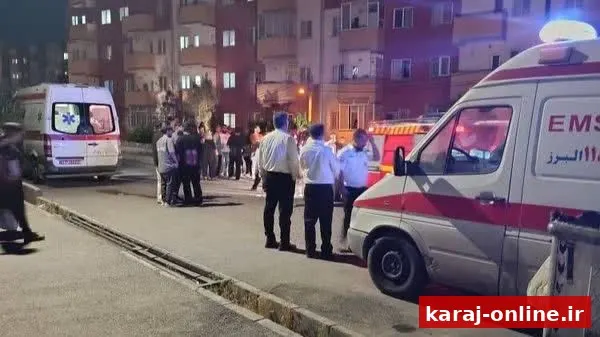 حریق در مسکن مهر ماهدشت ۱۸ مصدوم بجای گذاشت