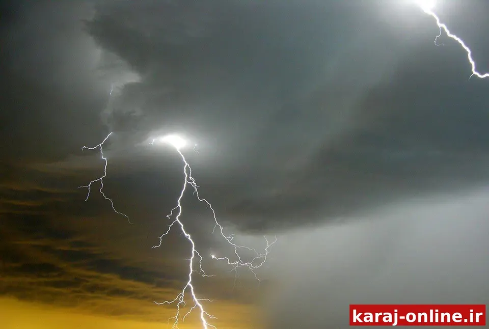 هشدار هواشناسی؛ رگبار و رعد و برق در راه البرز
