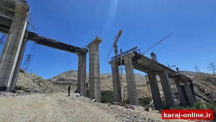 آغاز احداث مسیر جایگزین پل B۱