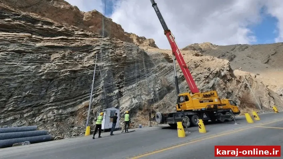 راهداری البرز: اقدامات حفاظتی در کندوان ادامه دارد