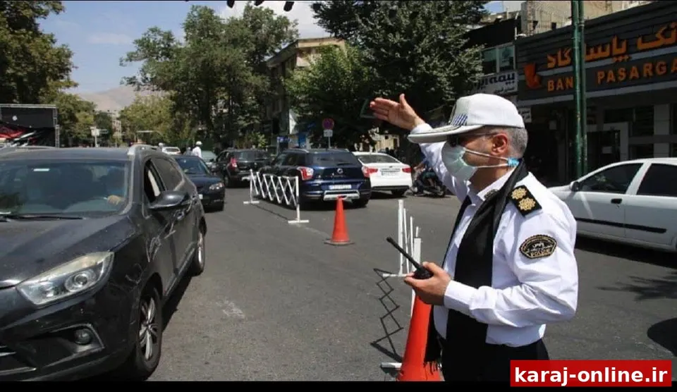 تمهیدات ترافیکی پلیس راهور البرز در دهه اول ماه محرم