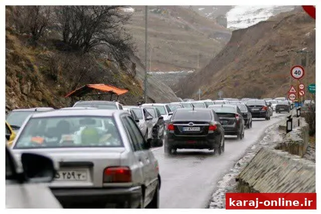 هراز و آزادراه کرج-تهران درگیر ترافیک سنگین؛ سایر محورهای شمالی روان