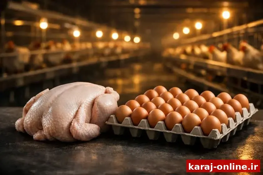 اشتهارد؛ قطب تولید مرغ و تخم‌مرغ در البرز
