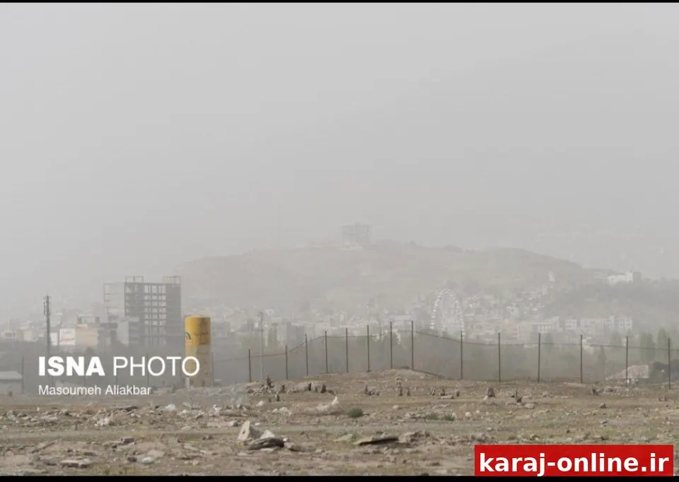 فعالیت مجدد کانون گردوغبار البرز
