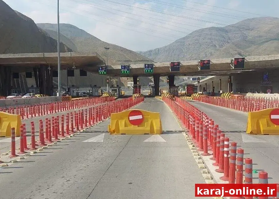 آزادراه تهران-شمال و جاده کندوان جمعه محدود می‌شود؛ یک‌طرفه شدن مسیر بازگشت