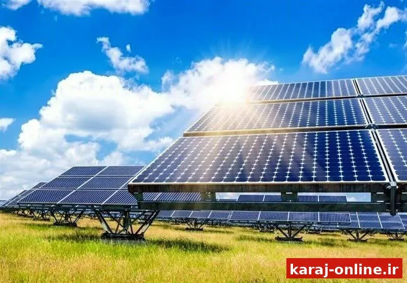 احداث نیروگاه خورشیدی ۱۰ مگاواتی در اشتهارد