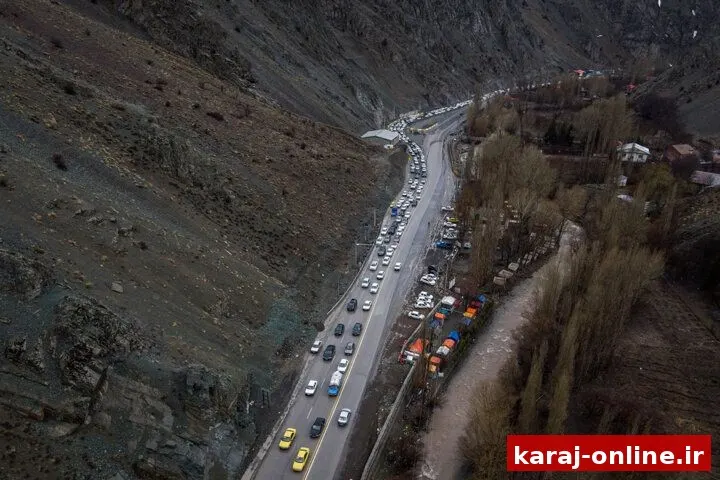 محور چالوس بازگشایی شد