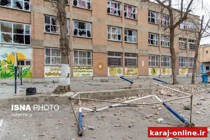 مدارس آسیب‌دیده البرز برای مهر آماده می‌شوند