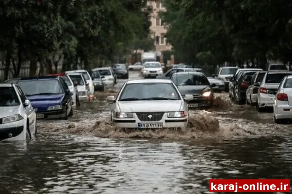 آماده‌باش ۱۸ استان در پی ورود سامانه بارشی؛ هشدار رگبار، تگرگ و سیلاب
