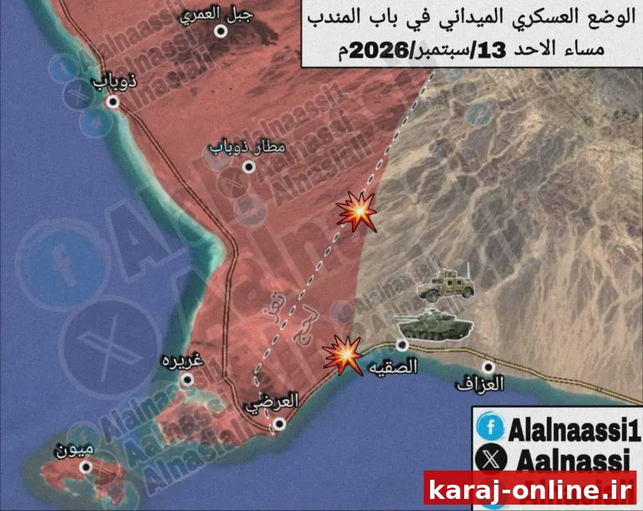 —/ وضعیت کنونی در جبهه باب‌المندب
