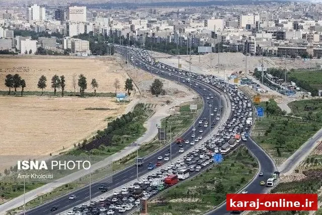 کرج پذیرای ۲۴ درصد ترافیک کشور/ساخت کمربند جنوبی استان به زودی آغاز می‌شود