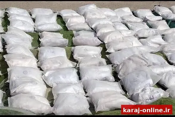 کشف ۲.۸۶ کیلوگرم شیشه در آزادراه قزوین-کرج