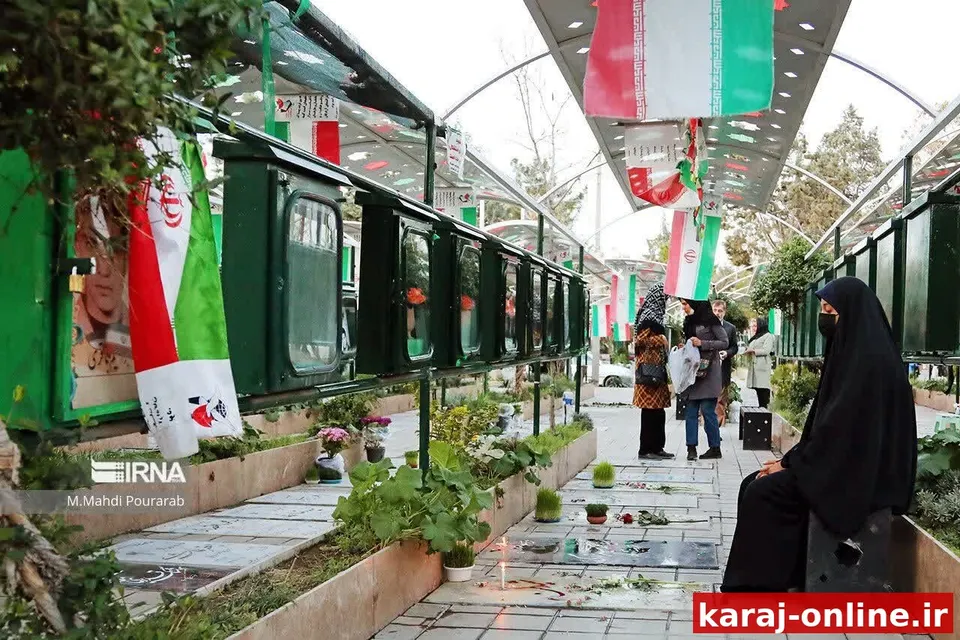 لاله‌ها مهمان ۱۵۸ گلزار شهدای البرز شدند