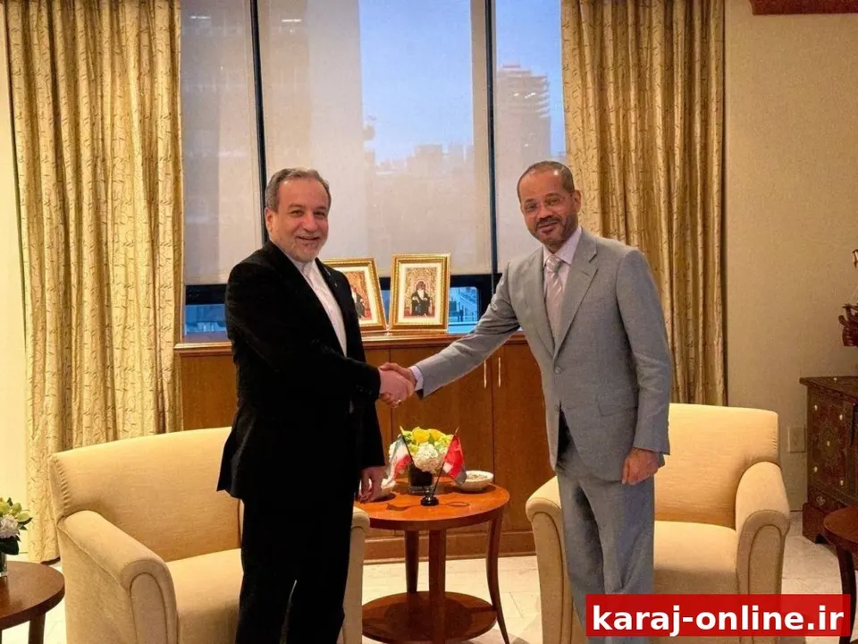 دیدار و گفتگوی عراقچی و بدر البوسعیدی وزیر خارجه عمان در حاشیه هشتاد و‌یکمین نشست مجمع عمومی سازمان ملل متحد