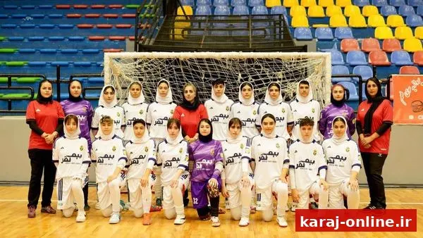 صعود نماینده البرز به جمع مدعیان فوتسال بانوان کشور