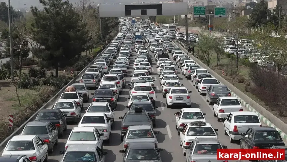 اعلام آخرین وضعیت ترافیکی جاده‌ها؛ ترافیک نیمه‌سنگین در محورهای شمالی و منتهی به پایتخت